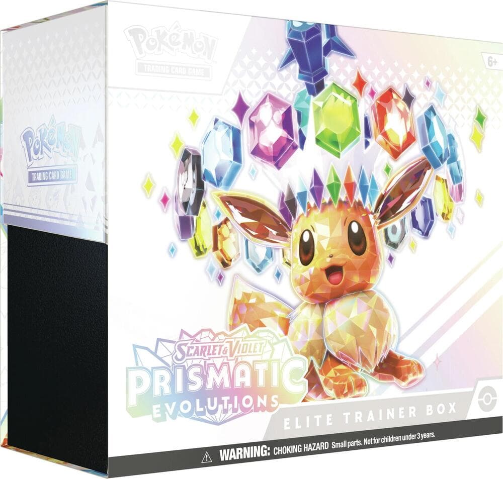 Pokémon TCG Prismatic Evolutions Elite Trainer Box med Eevee-motiv