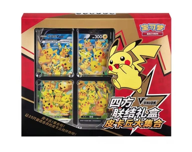 Pokémon V-Union Pikachu Gift Boks