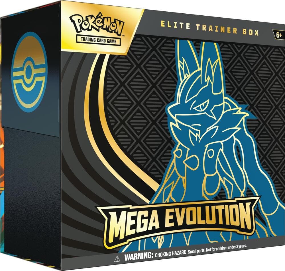 Pokémon TCG Mega Evolution Elite Trainer Box med Mega Lucario
