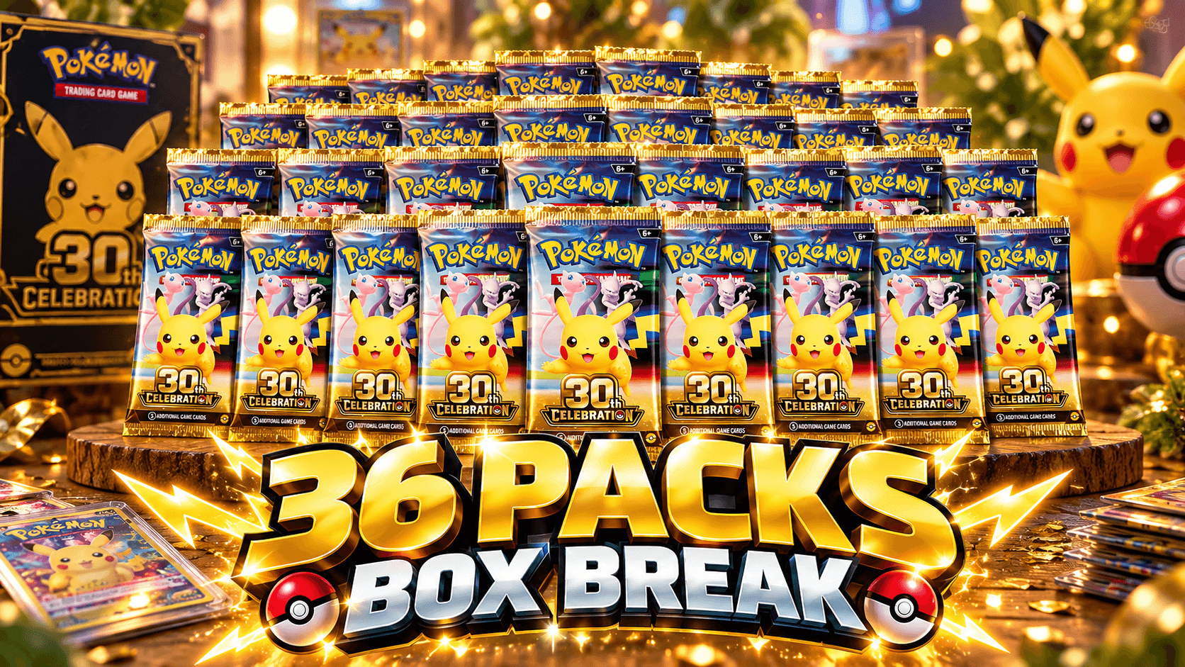 30TH CELEBRATION BOX BREAK ONSDAG 7 OKT KL 19:00!