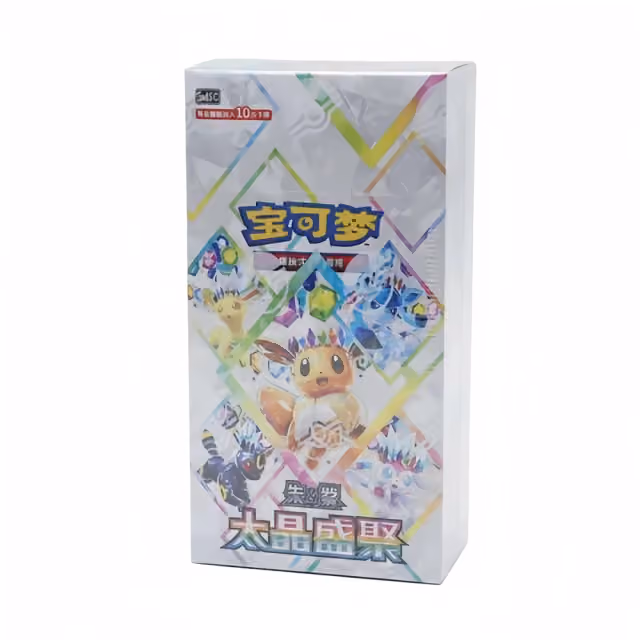 Pokemon Kinesisk Crystal Gathering Booster Box