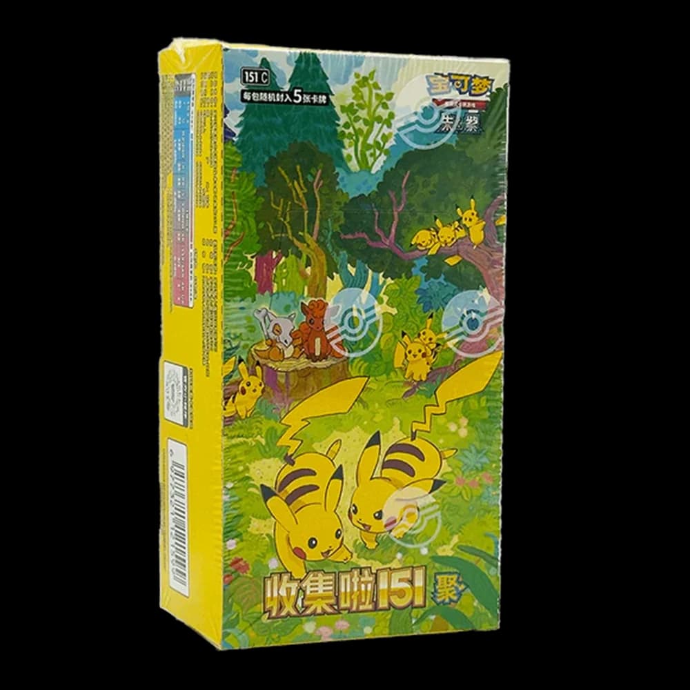 Pokémon Collect 151 Gathering Kinesisk Slim Booster Box