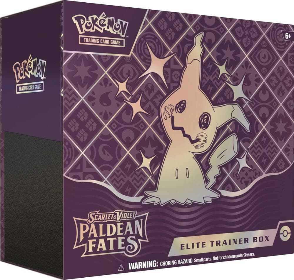 Pokémon Paldean Fates Elite Trainer Box - forpakning